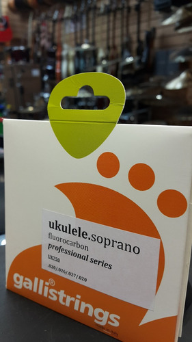 Set Cuerdas De Ukelele Soprano Fluorocarbono  Gallistrings