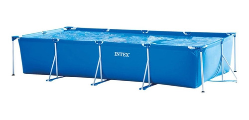 Imagen 1 de 2 de Pileta estructural rectangular Intex 28273 con capacidad de 7127 litros de 450cm de largo x 220cm de ancho azul