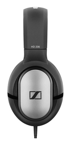 Auricular Sennheiser Hd 206 Cerrado Color Plata