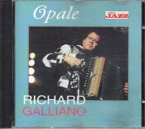 Richard Galliano - Opale - Cd Original Made In Italy 
