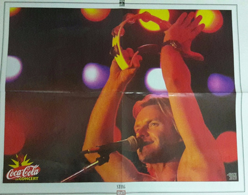 Poster Sting 56 X 42