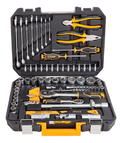 Kit Set De 77 Herramientas Combinadas Llaves  Dados Torx Ing