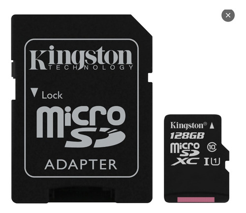 Memoria Microsd 128gb Xc Sdcs2/128g Kingston Canvas Clase 10