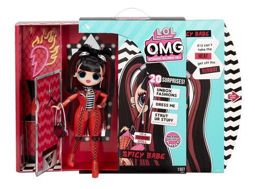 Imagen 3 de 3 de LOL Surprise Spicy Babe OMG fashion doll/Series 4 MGA Entertainment 572770