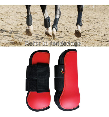 Bota De Protección Para Tendones M Delantero Rojo