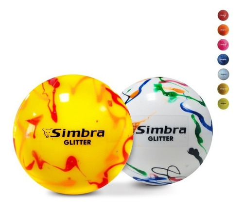 Imagen 2 de 3 de Bocha De Hockey Glitter Simbra