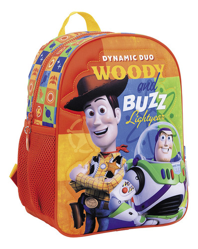 Toy Story Mochila 12 Espalda Woody Buzz Rojo