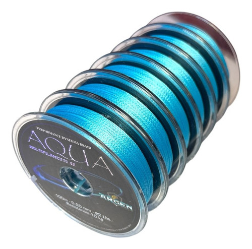 Multifilamento Argenfish Aqua 4x 0.20mm - 10 Kg - X 1200mt!!