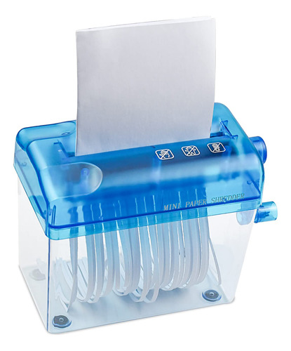 Mini Triturador Manual Triturador De Papel Portátil Triturad