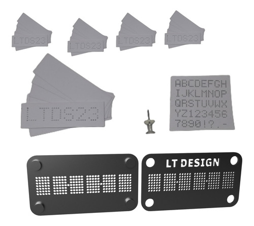 Kit De Grabado De Patente (con 120 Stickers)