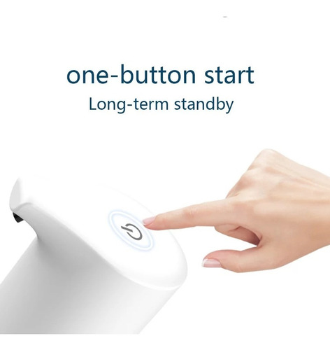Imagen 7 de 10 de Dispensador De Jabón Gel Recargable Automático Sin Contacto