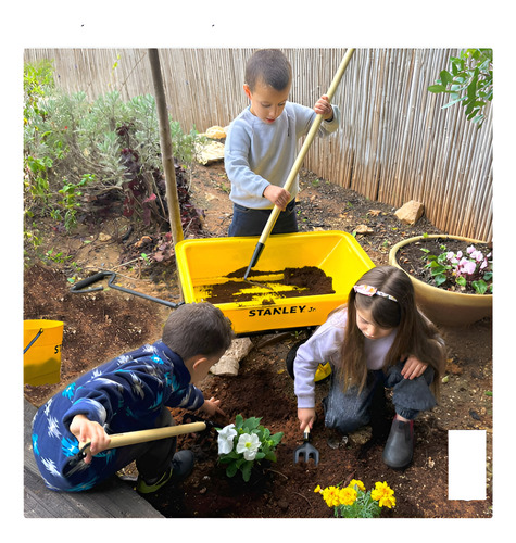 Stanley Jr. Juego De Herramientas De Jardín Wagon - 3+ /6pc.