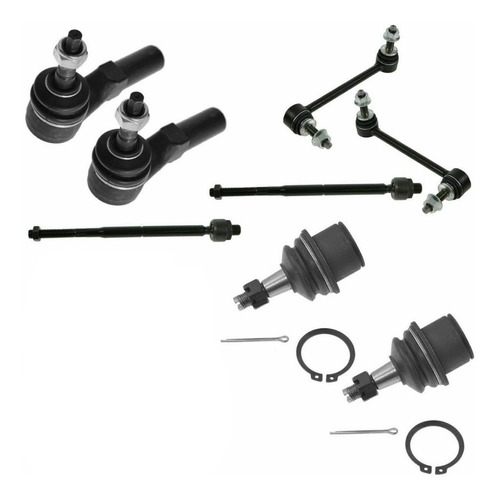 Kit 8 Pz Rotula Terminal Tornillo Dodge Magnum 2005 06 07 08