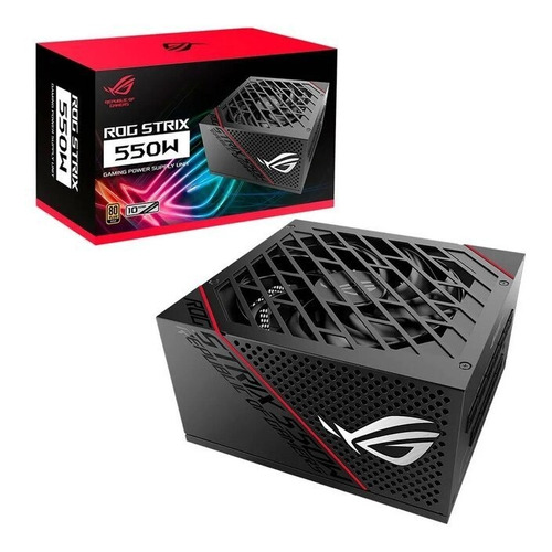 Fuente De Poder 550w Asus Rog Strix 80 Plus Gold Rog-strix