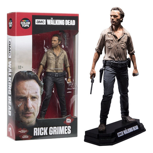 The Walking Dead Rick Grimes Figura Modelo Juguete Regalo 