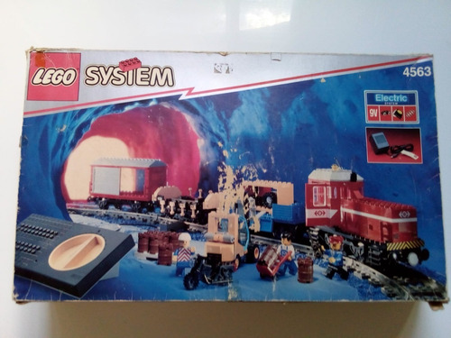 Lego System 4563 Tren Año 1992 Load N 'haul Railro- Playmomo