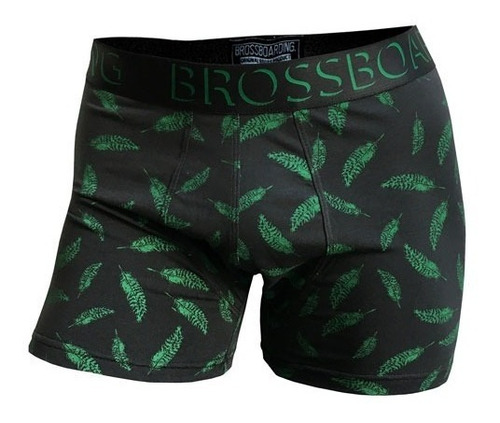 Bóxer Hombre Bross Estampado Pluma