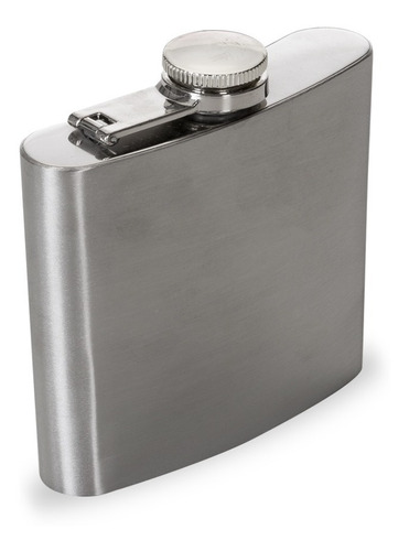 Cantil Porta Bebida Kit Inox Whisky, Uisque