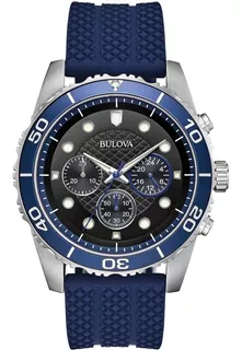 Oferta Reloj Hombre Bulova Deportivo Cronografo Liquido 30%