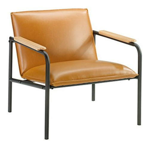 Boulevard Café Lounge Chair, Camel Finish