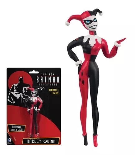 Boneca Harley Quinn Arlequina Bendable Figura 15 Cm - Dc