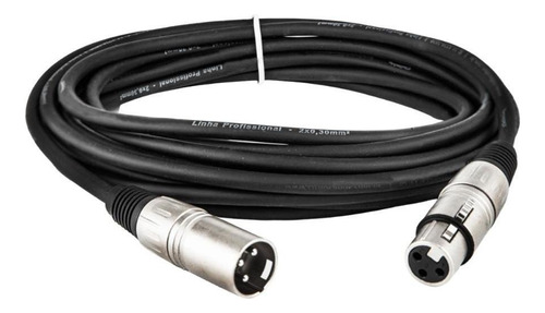 Cabo Xlr Macho X Xlr Balanceado Profissional - 40 Metros