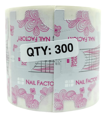 Formas Esculturales Uñas 300 Pz (smartform Nail Factory)