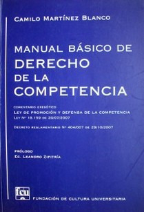 Manual Basico De Derecho De La Competencia
