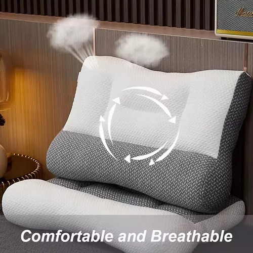 Almohada Ortopédica De Apoyo Para El Cuello Para Un Sueño Pr