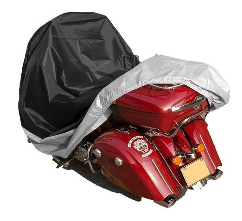 Imagen 4 de 10 de Funda Impermeable Para Motocicleta Universal