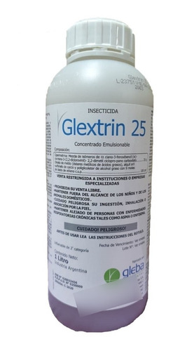 Glextrin 25 Cipermetrina Profesional 1 Lt