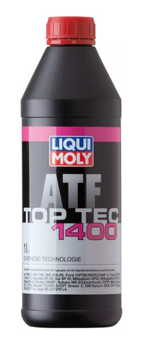 Aceite Transmisión Automática Atf Top Tec 1400 Liquimoly 1lt