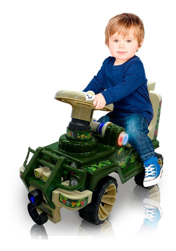 Jeep Montable Jungla Carro Sonidos Interactivo Niños Pf932