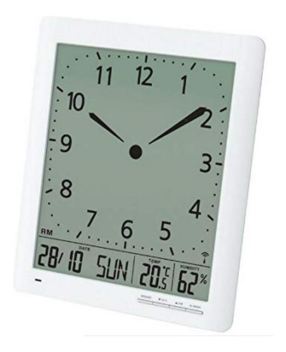 Reloj Pared Digital-analógico Cl-1 Atomic, 10 