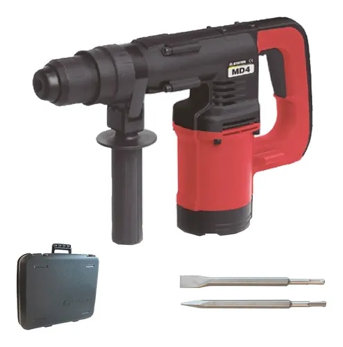 comprar Martillo Demoledor Stayer 750w 5j 3000ipm 2 Cinceles Maletín Color Rojo