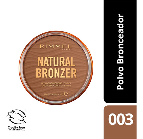 Polvo Bronceador Rimmel London Natural Bronzer 