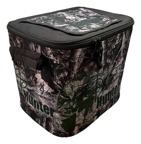 Hielera 42 Latas De Cap. Camuflaje Verde Hard Liner