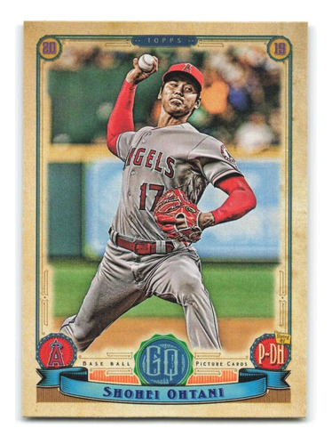 2019 Topps Gypsy Queen 55 Shohei Ohtani Los Angeles Angels M