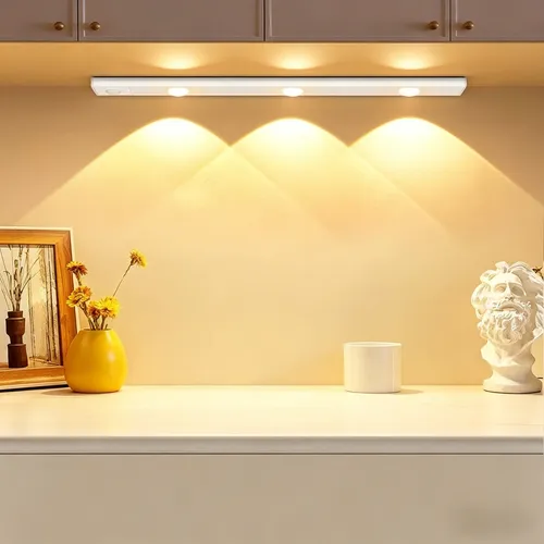 Luminária Barra Led Recarregável Para Quarto Com Sensor 40cm - R$ 30