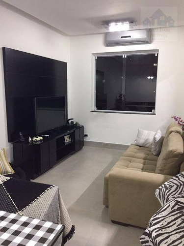 Imagem 1 de 24 de Apartamento Com 2 Dormitórios À Venda, 100 M² Por R$ 583.000,00 - José Menino - Santos/sp - Ap1867