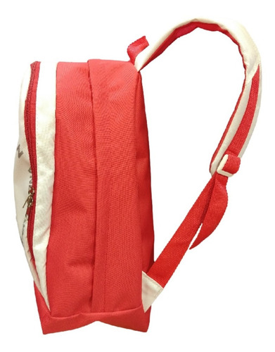 Imagen 3 de 7 de Mochila Club A. Huracán Blanco H1