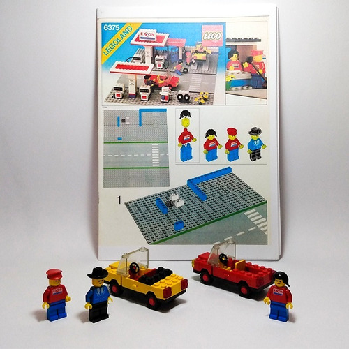 Lego 6375 2 Exxon Gas Station Posto Raro Antigo Colecionador Mercado Livre Lego 6375 2 Exxon Gas Station Posto Raro Antigo Colecionador Mercado Livre
