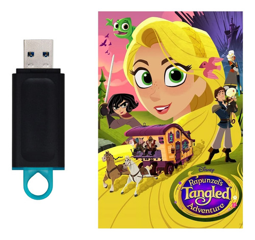 Serie Usb - Las Aventuras Enredadas De Rapunzel (2017) E Lat