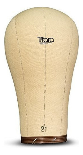 Tifara Beauty Professional Canvas Cork Mannequin Block Head