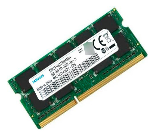 Memoria Ram Samsung 8gb Ddr4 Pc4-19200 2400mhz So-dimm Lap