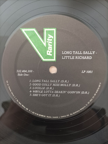 Lp Vinil Little Richard Long Tall Sally (Usado)