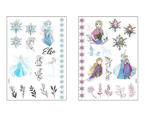 Tatuagem Infantil Frozen - Etitoys