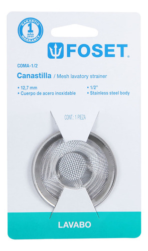 Canastilla-malla Para Lavabo Foset 45305