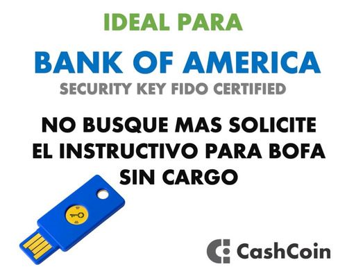 Yubikey Security Key - Yubico Fido Y Fido2