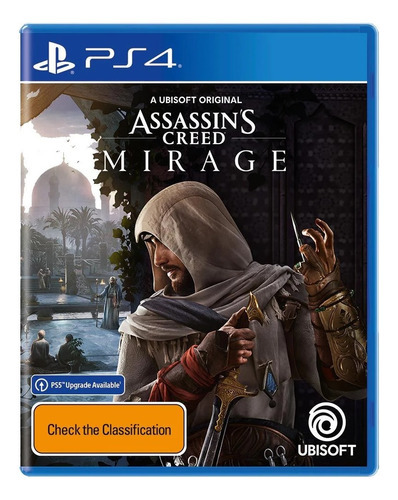 Jogo Midia Fisica Assassins Creed Mirage Playstation 4